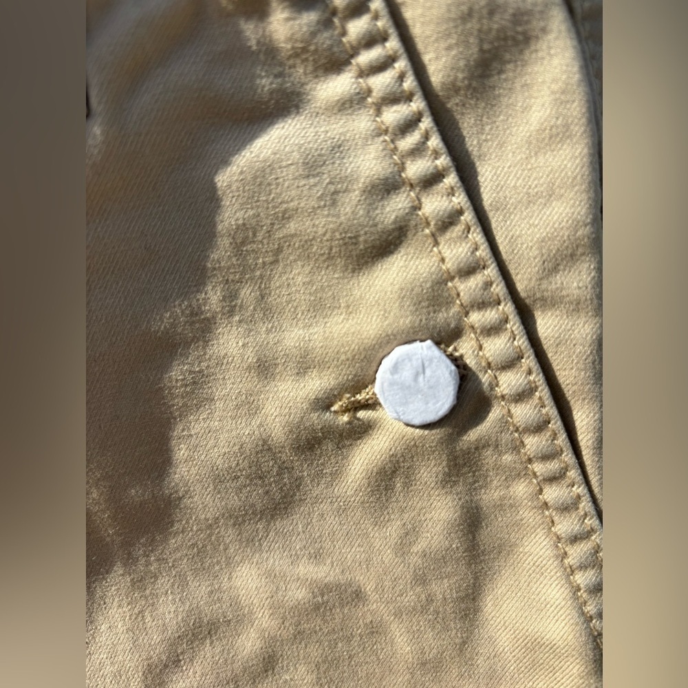Tory Burch Convertible Khaki Safari Shorts NWT Size 26 - Picture 2 of 8